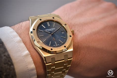 audemars piguet royal oak 15202 wrist|ap royal oak 15400 price.